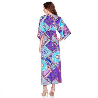 Antthony "Aruba" Kimono Sleeve Maxi Dress
