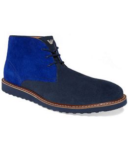Armani Jeans Suede Chukka Boots   Shoes   Men