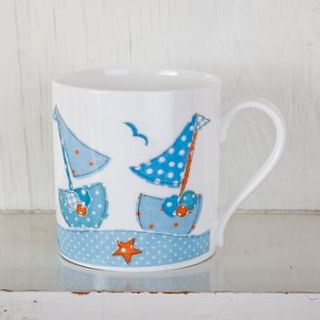 nautical mug collection by dots and spots