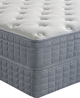 Serta Perfect Sleeper Majestic Bay Eurotop Cushion Firm Queen Mattress Set   mattresses
