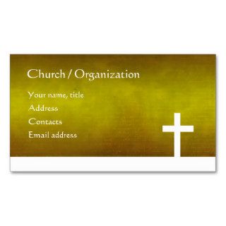 Christianity   Religious Cross Business Card