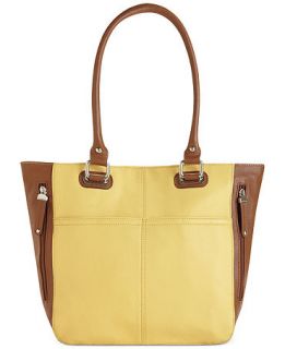 Tignanello Handbag, Pebble Leather Pocket Tote   Handbags & Accessories