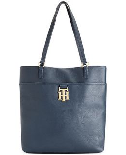 Tommy Hilfiger Monogrammed II Leather Tote   Handbags & Accessories