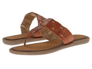 SKECHERS Interlocked Thong Womens Sandals (Brown)