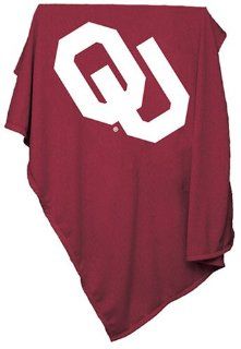 Oklahoma Sooners Sweatshirt blanket  Throw Blankets  Sports & Outdoors
