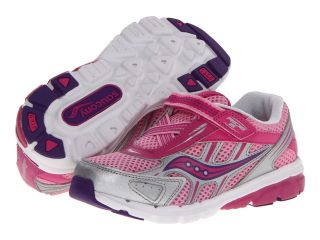 Saucony Kids Baby Ride 6 Girls Shoes (Pink)