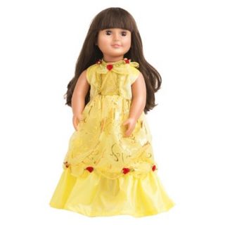 Little Adventures Doll Dress Yellow Beauty