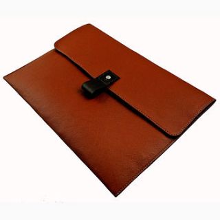 tan leather 11 inch macbook air case by freeload leather accessories
