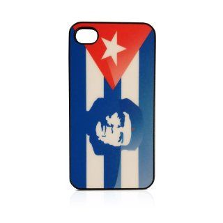Cuban Flag with Ernesto Che Guevara Revolution iPhone 5 Case Custom Bumper Sides Black Cell Phones & Accessories