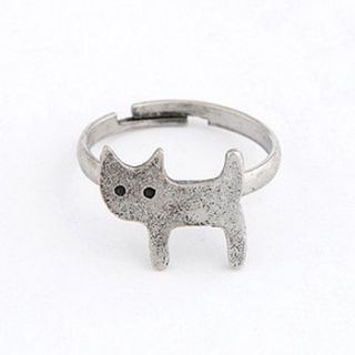 cat ring by junk jewels