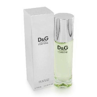D & G Feminine Perfume for Women 3.4 oz Eau De Toilette Spray  Feminie By Dolce And Gabbana  Beauty