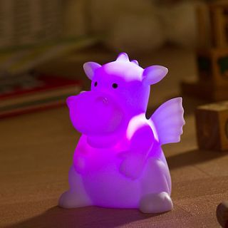 child's dragon rechargeable led nightlight by light my life