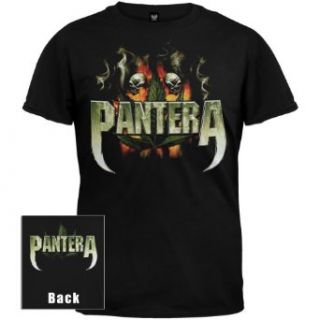 Pantera   Skull & Leaf T Shirt Clothing