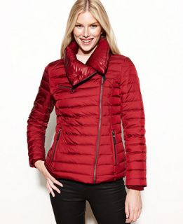 Marc New York Asymmetrical Zippered Puffer Jacket   Coats   Women