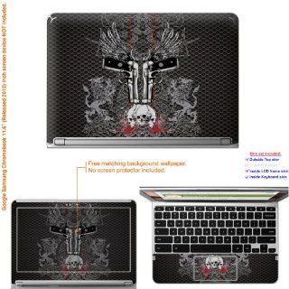 Decalrus   Matte Decal Skin Sticker for Google Samsung Chromebook with 11.6" screen (IMPORTANT read Compare your laptop to IDENTIFY image on this listing for correct model) case cover Mat_Chromebook11 187 Computers & Accessories