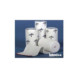 MDS077004 Bandage Swift Wrap Elastic LF Velcro Reusable 4"x5yd White 50 Per Case Part No. MDS077004 by  Medline Industries Inc Health & Personal Care