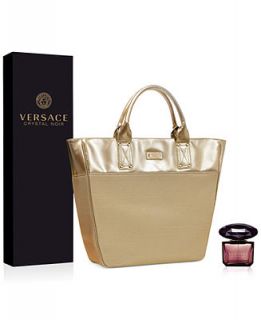 Versace Crystal Noir 3.0 oz Eau de Toilette Spray + Complimentary Tote Bag      Beauty