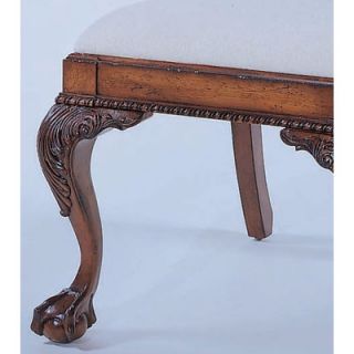 Hooker Furniture Bedford Row Ball / Claw Desk Chair in Dark Cherry