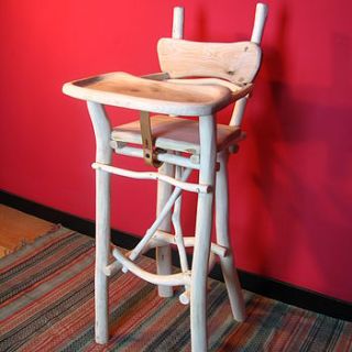 natural baby / toddlers high chair by free range designs