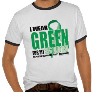 Cerebral Palsy Green for Son Tshirt
