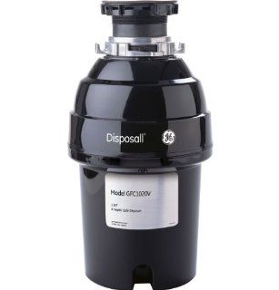 GE GFC1020V 1 Horsepower Deluxe Continuous Feed Disposall Food Waste Disposer   Garbage Disposal  