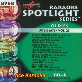 Sound Choice Karaoke Spotlight CDG SCG8968   50's & 60's   Vol. 25 Music