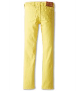 True Religion Kids Casey Fashion Overdye in Lemondrop Girls Jeans (Yellow)