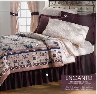 Limited Edition 'Encanto' Complete Double Sided Comforter Set and Curtains (Full)  