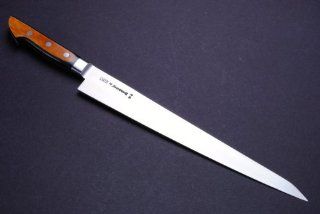 YOSHIHIRO  High Carbon Hagane Sujihiki Chef Knife 10.5" 270mm   MADE IN JAPAN Kitchen & Dining