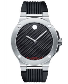 Movado Mens Automatic SE Extreme Black Rubber Strap Watch 0606492   Watches   Jewelry & Watches