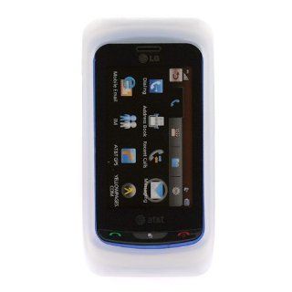 Silicon Skin Clear Rubber Soft Cover Case for LG Xenon GR500 (At&t) [WCL187] Cell Phones & Accessories