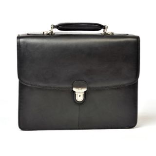 Tony Perotti Green Bella Verona Double Gusset Leather Laptop Briefcase