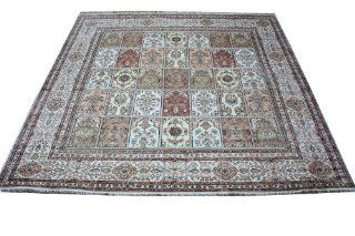 10'x 10' Hand Knotted Silk Rug Persian Style Rug Antique Chinese Rug(181c 10x10)   Handmade Rugs