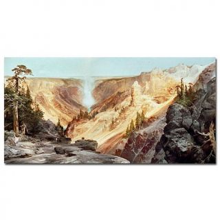 'The Grand Canyon of Yellowstone' by Thomas Moran 16" x 32" Canvas Ar