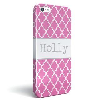 Lattice Personalized iPhone 4 / 4S, iPhone 5 / 5S, Galaxy S3, Galaxy S4 Slim Case / Cover Custom Color and Text, Cute Fashion Designer Print Print Monogrammed Cell Phones & Accessories