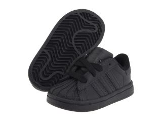 adidas Originals Kids Superstar 2 Core (Infant/Toddler) Black/Black/Black