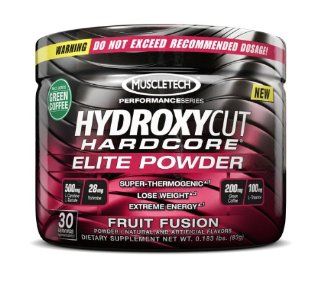 Hydroxycut Hardcore Elite Powder, 30 Servings 0.183lbs Health & Personal Care