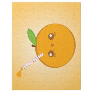 Lil’ Squirt Cute Baby Orange Puzzle