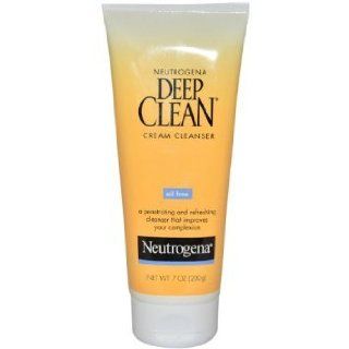 Neutrogena Oil Free Deep Clean Cream Cleanser, 200 ml  Facial Cleansing Products  Beauty
