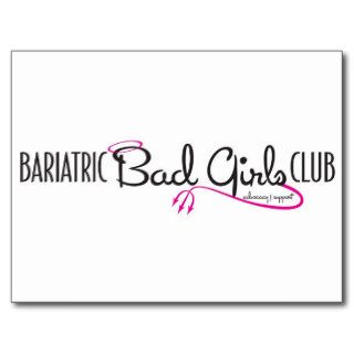 Bariatric Bad Girls Club Logo Schtuff Post Cards