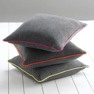 piped edge cushion by catherine colebrook