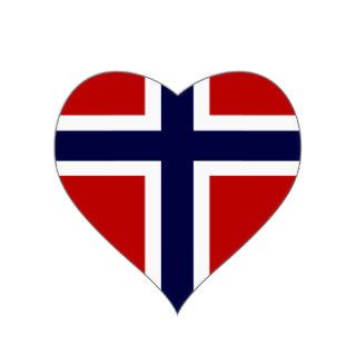 Norwegian Flag   Kongeriket Norge   Norsk Flagg Stickers