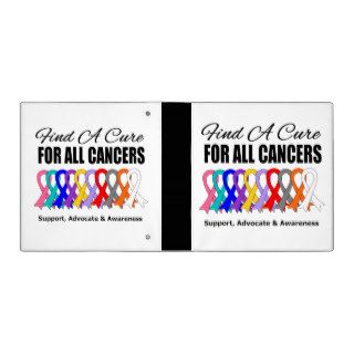 Find  A Cure For All Cancers Binder