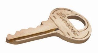 Master Lock K7 P380 Over Ride Control Key for 176 P380 Resettable Brass Combination Padlock   Key Combination Locker Lock  