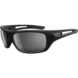 Revo Guide Nylon Sports Sunglasses/Eyewear   Polished Black Recycled/Graphite / One Size Fits All Automotive