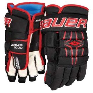 Bauer Nexus 1000 Hockey Glove   14 inch  Hockey Equipment  Sports & Outdoors