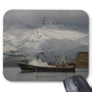 Alaska Juris, F. C. A. Trawler in Dutch Harbor, AK Mousepads