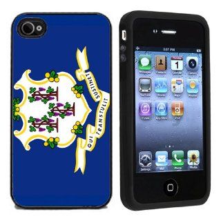 IP4 Connecticut Flag iPhone 4 or 4s Case / Cover Verizon or At&T Cell Phones & Accessories