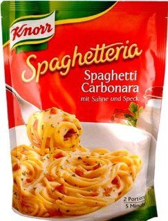 Knorr Spaghetteria  Spaghetti Carbonara ( 174 g )  Gourmet Sauces  Grocery & Gourmet Food