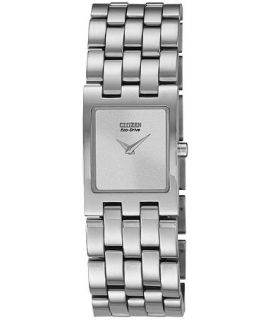 Citizen Womens Eco Drive Jolie Stainless Steel Bracelet Watch 21mm EX1300 51A   Watches   Jewelry & Watches